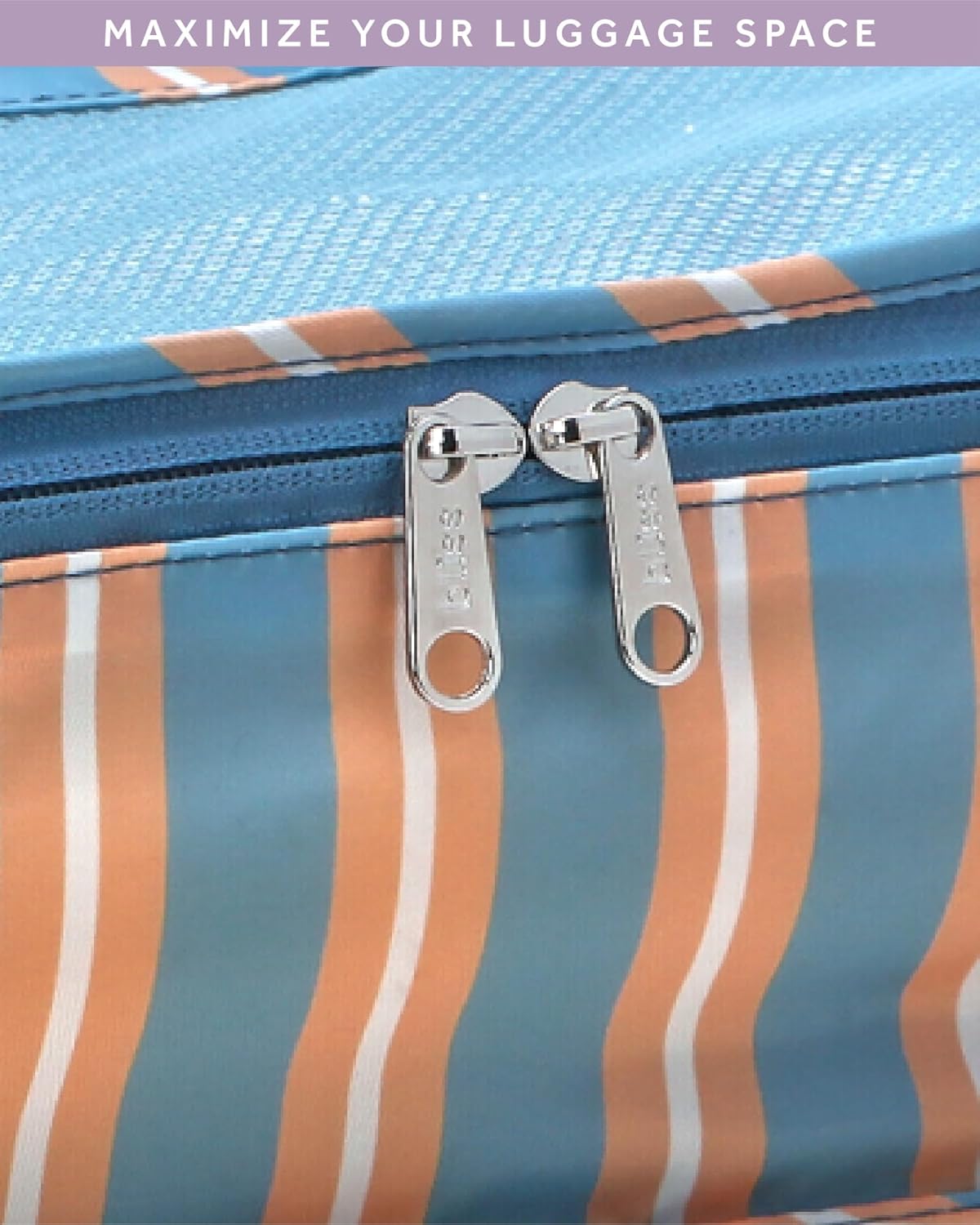 Bliss Travel Packing Cubes - 3 Pack/4 Pack/5 Pack Compact Suitcase Organizer, Durable Mesh Front Travel Cubes for Packing, Organizer Bags for Clothes, Toiletries, Cosmetics, Laundry, 5PCAmalfiVibes - Image 5